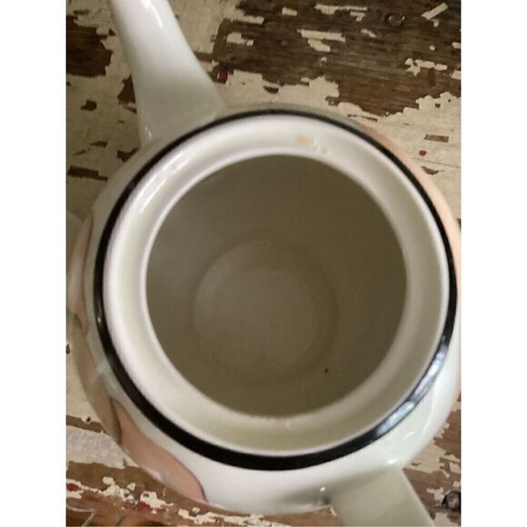 Arthur Wood Ceramic England Pig Tea Coffee Pot 6.5” T Farmhouse - Picture 6 of 11